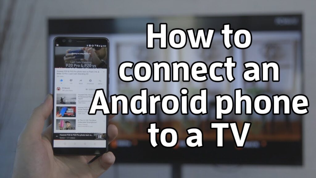 how to connect phone to tv