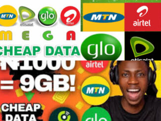 Cheapest Data Plans In Nigeria Mtn, Glo, Airtel, 9mobile 